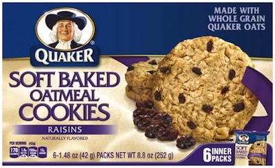 Quaker Soft Baked Cookies Quaker Soft Baked Cookies