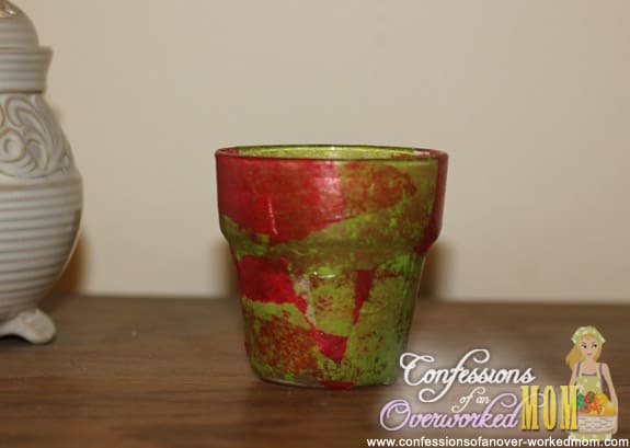 Votive Candle Holder Craft Ideas for Christmas