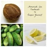 Homemade spa treatments