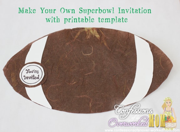 Superbowl Invitation Superbowl Invitation