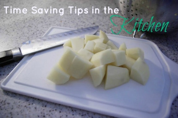 Time saving tips in the kitchen Time saving tips in the kitchen