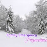 Family Emergency preparedness