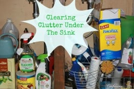 Clearing clutter