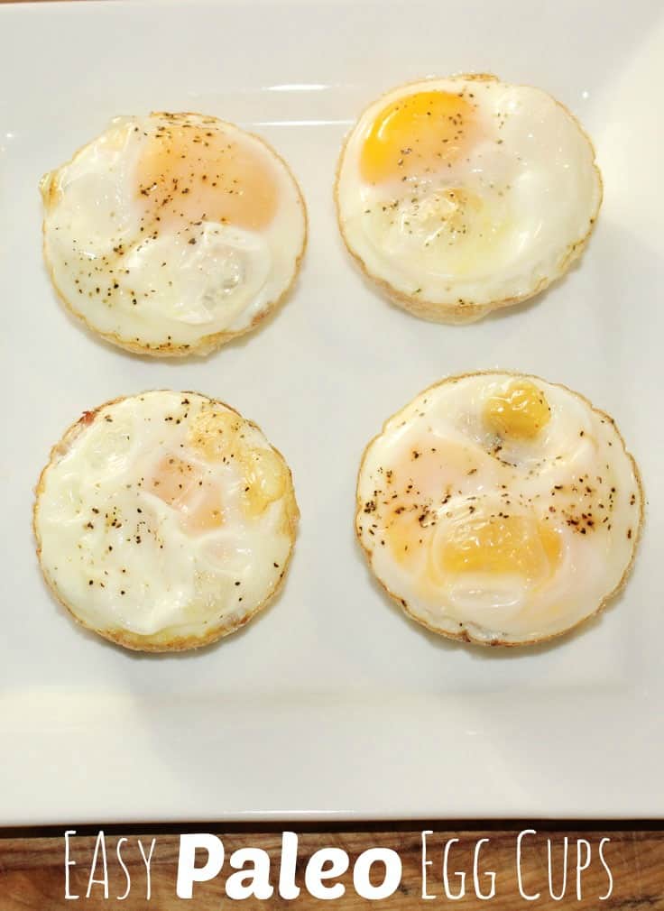 Easy Breakfast Recipes: Paleo Egg Cups